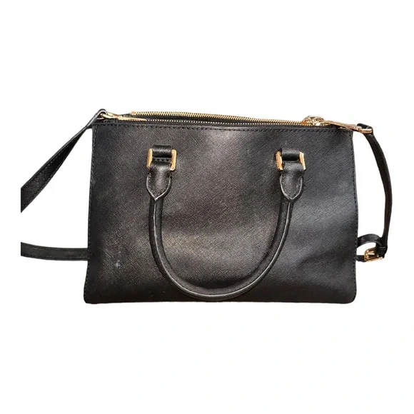 Micheal Kors Saffiano Leather Satchel - Picture 4 of 13